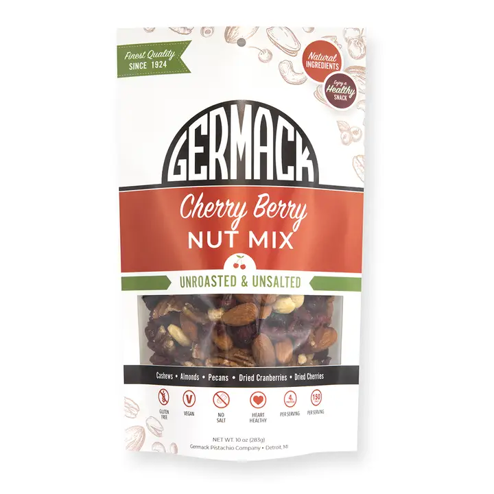 Germack Pistachio Company - Cherry Berry Nut Mix 10 oz