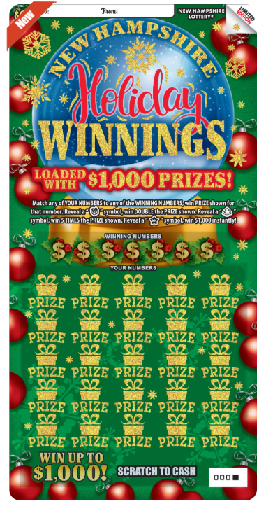 Scratch - $20 - Holiday Winnings - 1681