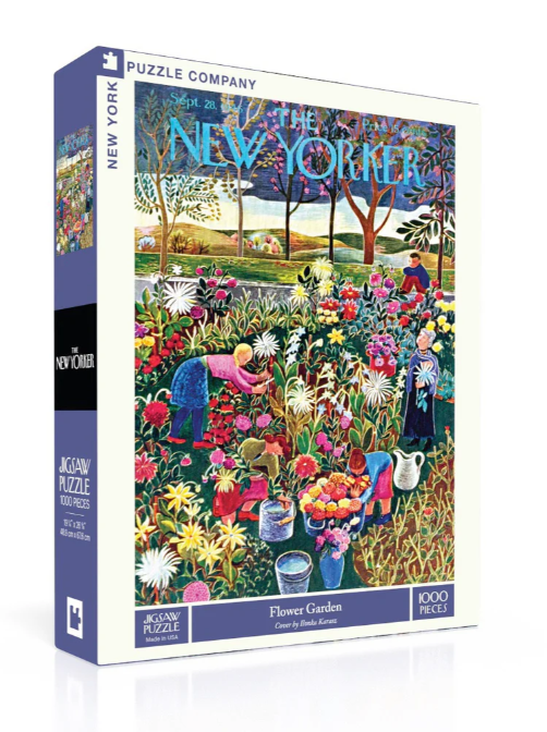 New York Puzzle Company - Flower Garden - NPZNY1953