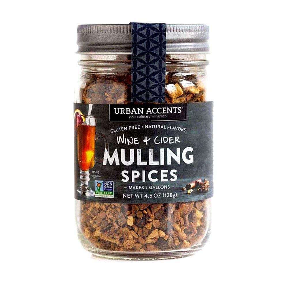 Stonewall Kitchen - Urban Accents - Wine & Cider Mulling Spices 4.5 oz Glass Jar - 370306