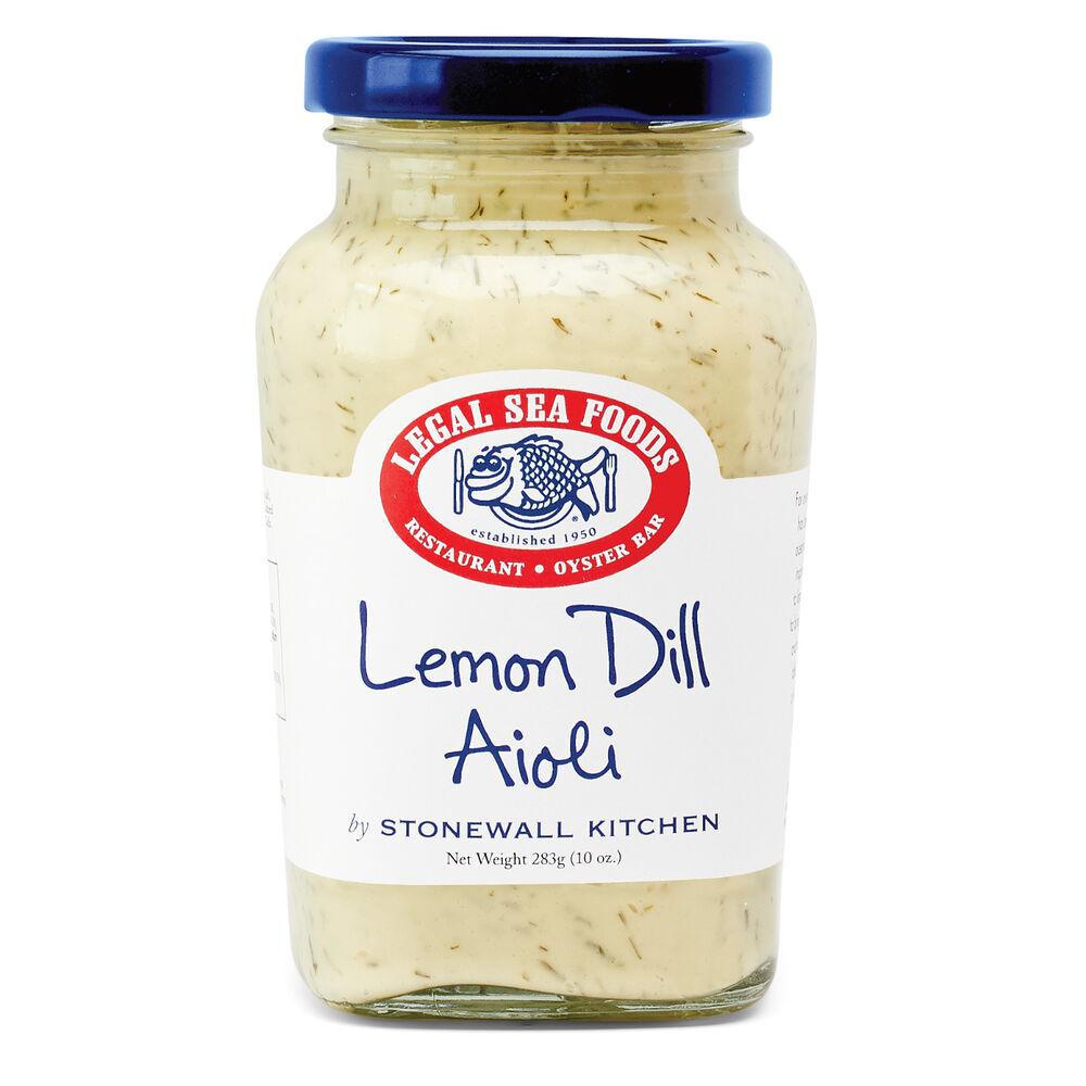 Stonewall Kitchen - Legal Seafoods - Lemon Dill Aioli 10 oz jar - 547004 DISSVF *
