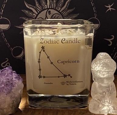 Blissful Collections - Capricorn Candle 9 oz Cube