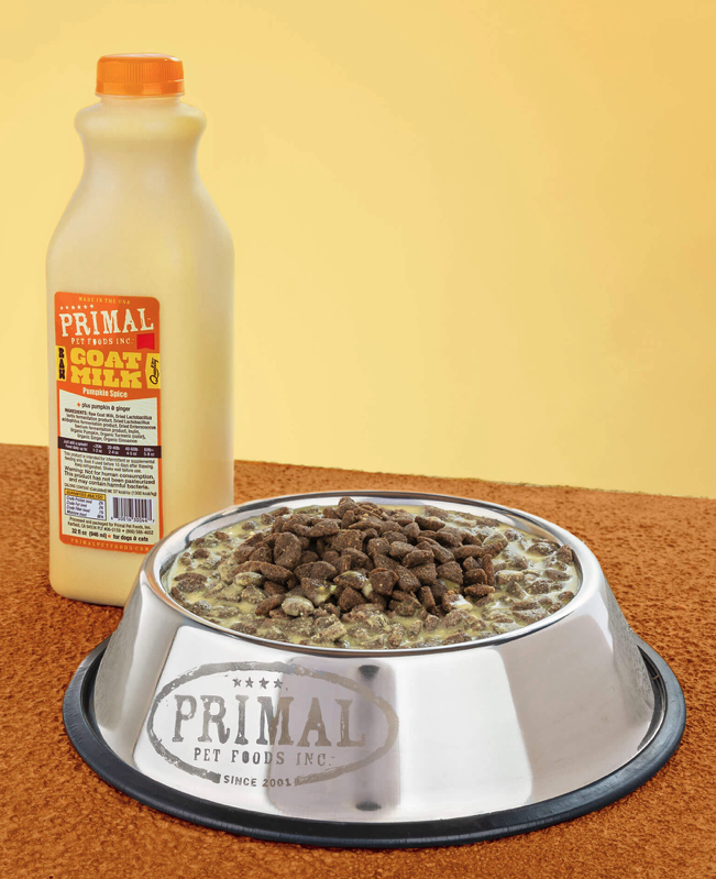 Primal - Frozen Goat Milk - Pumpkin Spice - 32 oz (1 quart) - GMLKPUM32 - 76030044