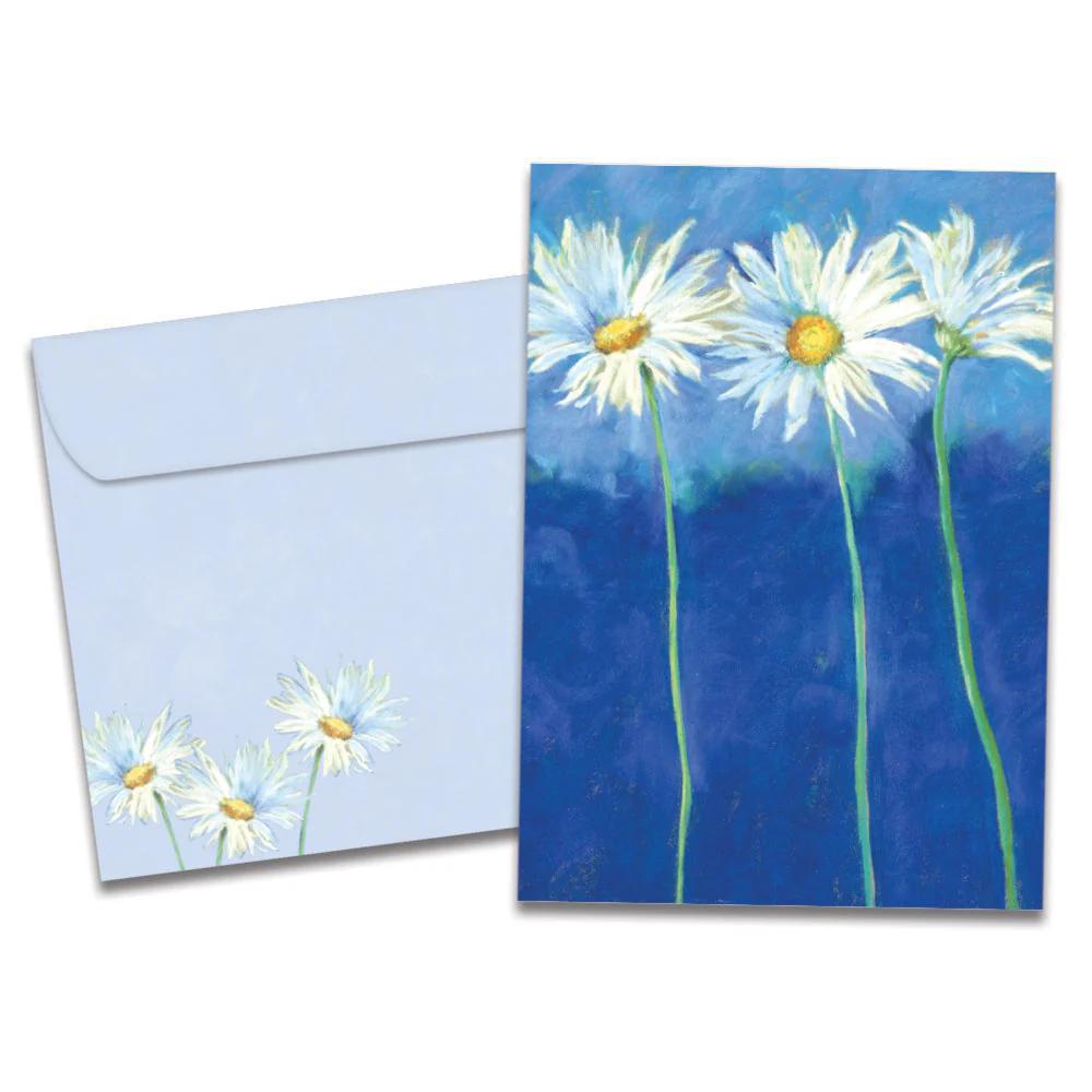 Tree-Free Greetings - All Occasion Card - Daisies Blank 19390