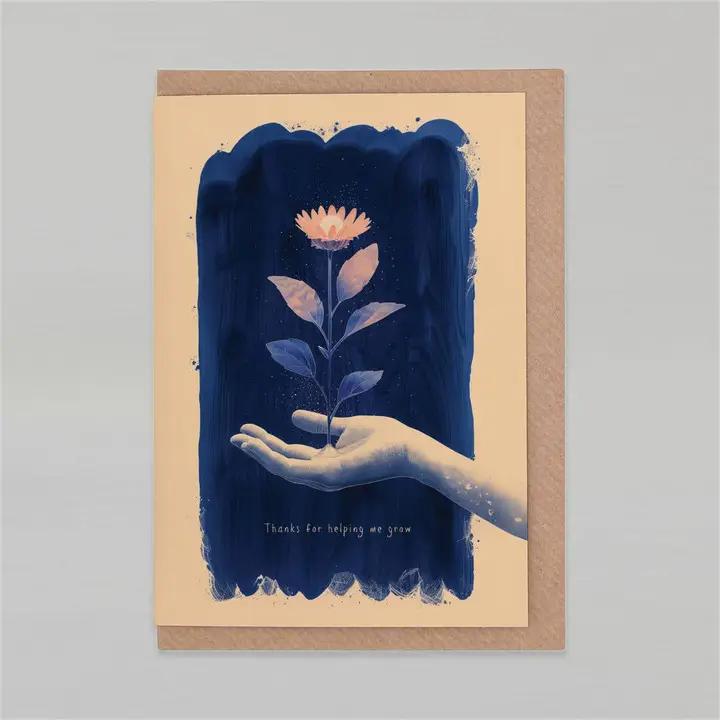Botanopia - Thanks For Helping Me Grow | Mother's Day Card - GC054