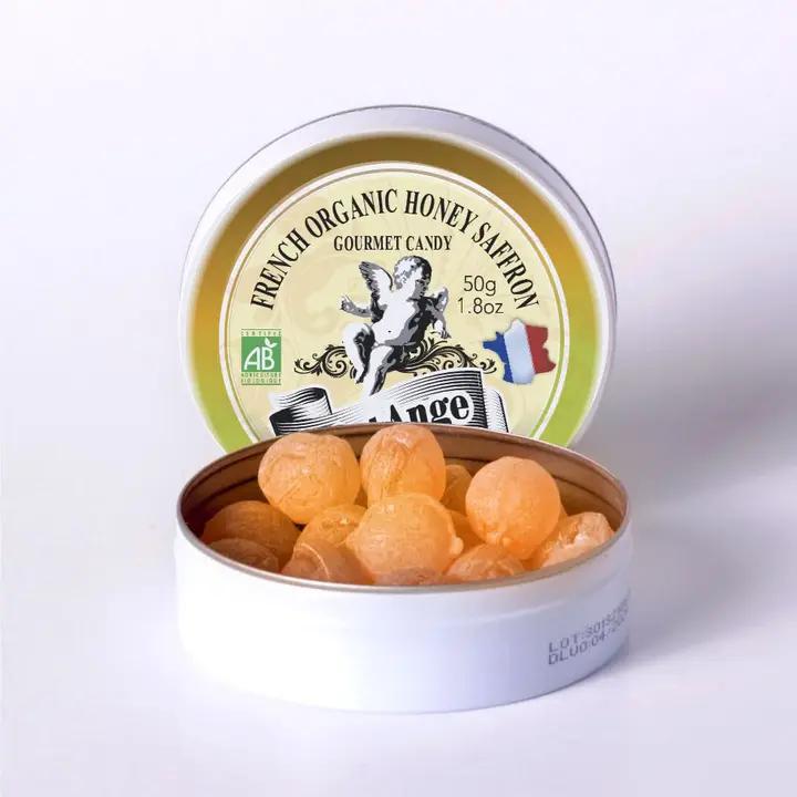 Bonbon France - Saint-Ange Honey Saffron 1.8 oz