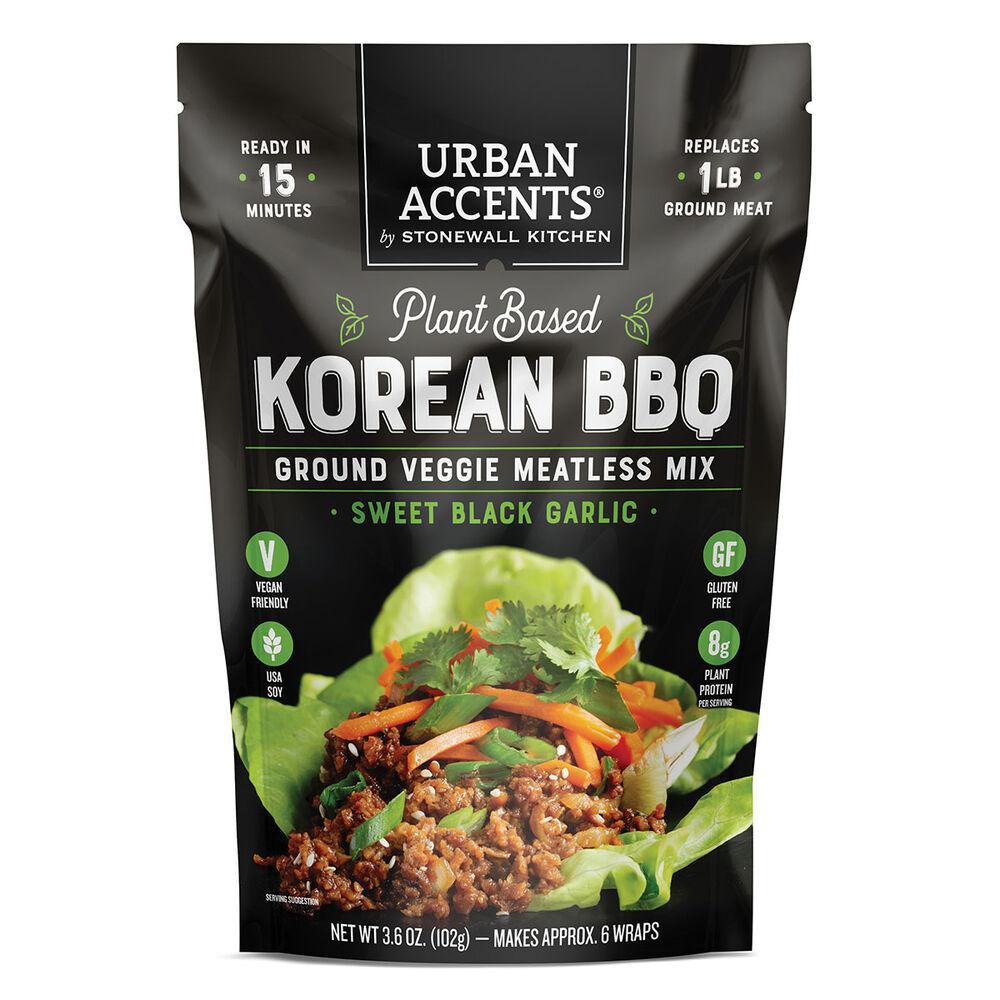 Stonewall Kitchen - Plant Based Korean BBQ Meatless Mix - Sweet Black Garlic 3.6 oz 370303 DISSVF