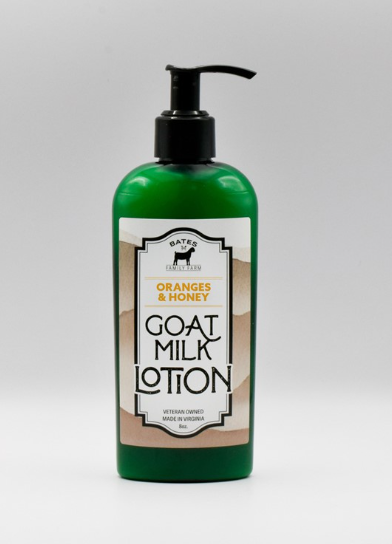 Bates Family Farm - 8oz Goat Milk Lotion - Oranges and Honey