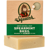 Dr. Squatch - Spearmint Basil Scrub Bar Soap 5 oz - WH-BAR-SBS-01