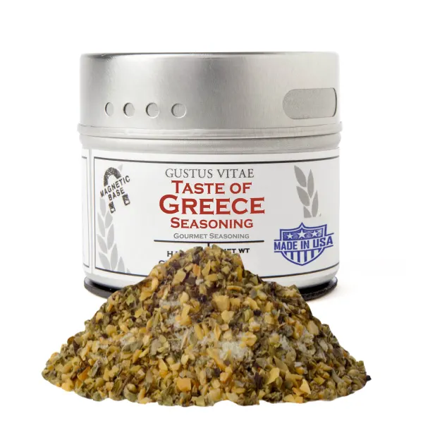 Gustus Vitae Taste of Greece  Tin
