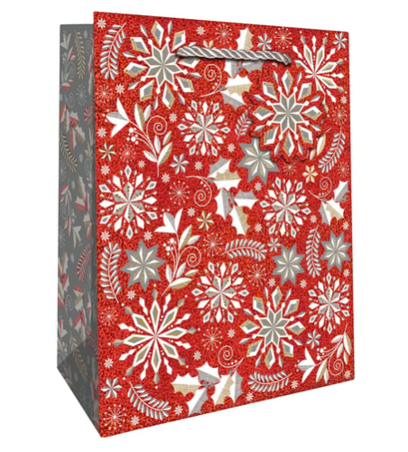 Jillson & Roberts - Large Tote - Merriment Red - XLT704