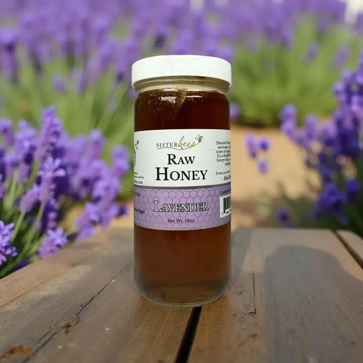 Sister Bees - Lavender Infused Honey 10 oz