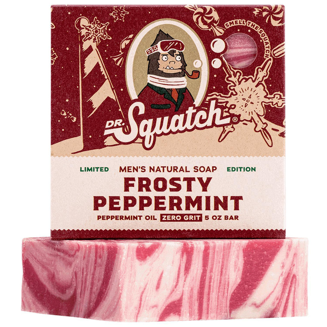 Dr. Squatch - Frosty Peppermint Bar Soap 5 oz - WH-BAR-FST-01
