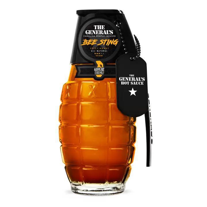 The General's Hot Sauce - Bee Sting - Hot Honey 6oz