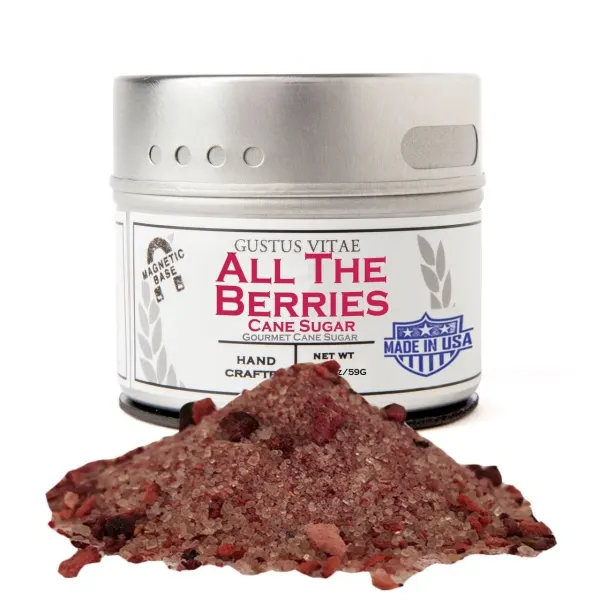 Gustus Vitae All The Berries Cane Sugar  Tin