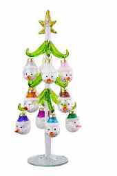 RCS - Christmas Tree 10" Snowman - 89927