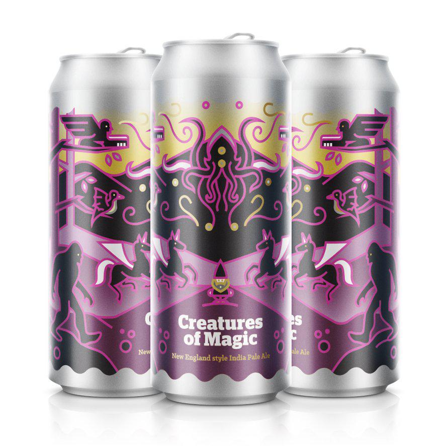 Burlington Beer Company - Creatures of Magic - 4 Pack 16 oz Cans 2050263 DISSVF