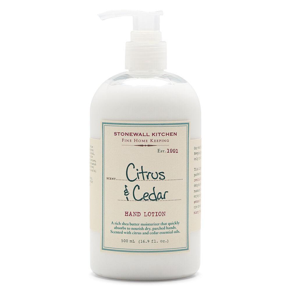 Stonewall Kitchen - Citrus and Cedar Lotion 16.9 oz 5625283 DISVEN