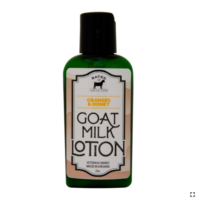 Bates Family Farm - 2oz Goat Milk Lotion - Oranges and Honey