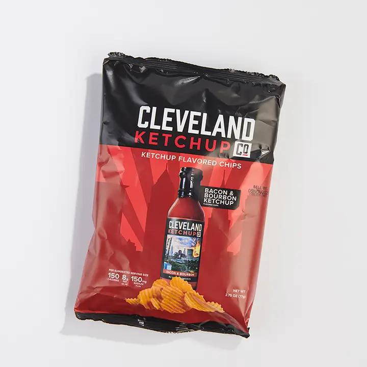 Cleveland Ketchup Co. - Bacon & Bourbon Ketchup Chips 2.75 oz DISSVF