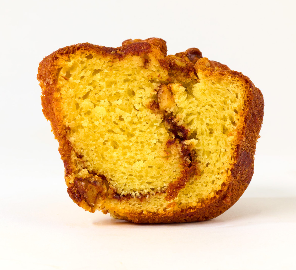 Boston Coffee Cake Cinnamon Walnut by the slice