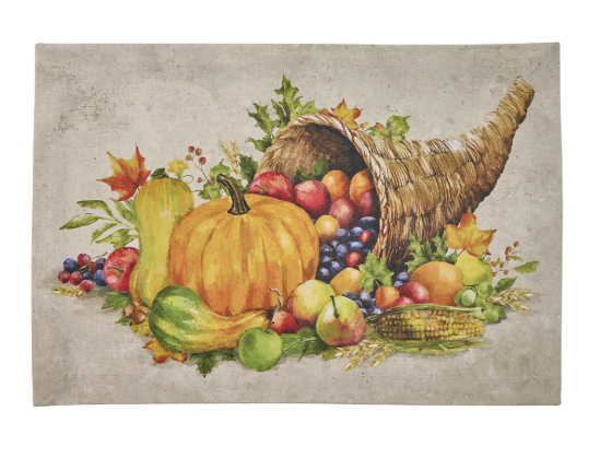 Park Designs - Cornucopia Placemat 13“ x 19” - 9503-010