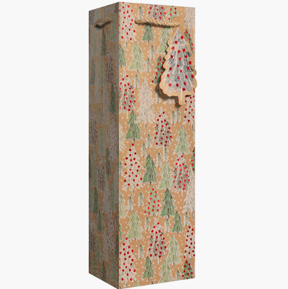 Jillson & Roberts - Bottle Tote - Opulent Tree - XBT713