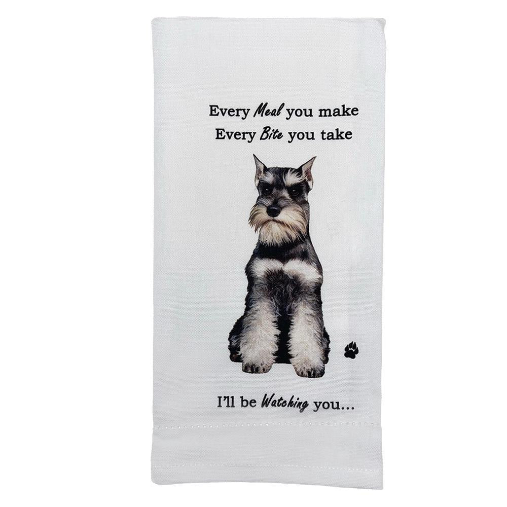 E&S Pets - Schnauzer  Kitchen Towel 711-105