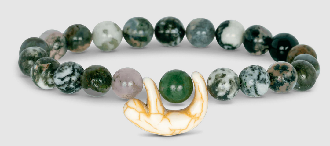 Fahlo - The Wander Bracelet - Tracks a Sloth - Rainforest Green - W-WAN-GREEN